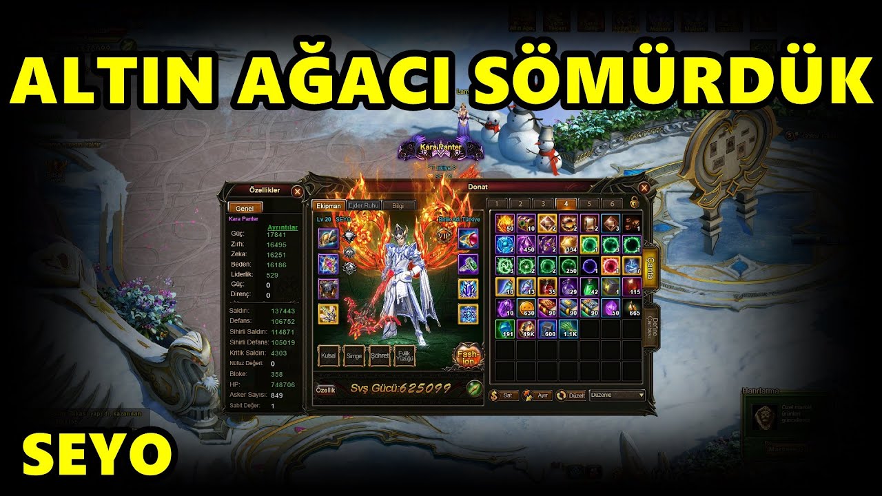 LEGEND ONLİNE ALTIN AĞAÇ GELMİŞŞŞŞŞ