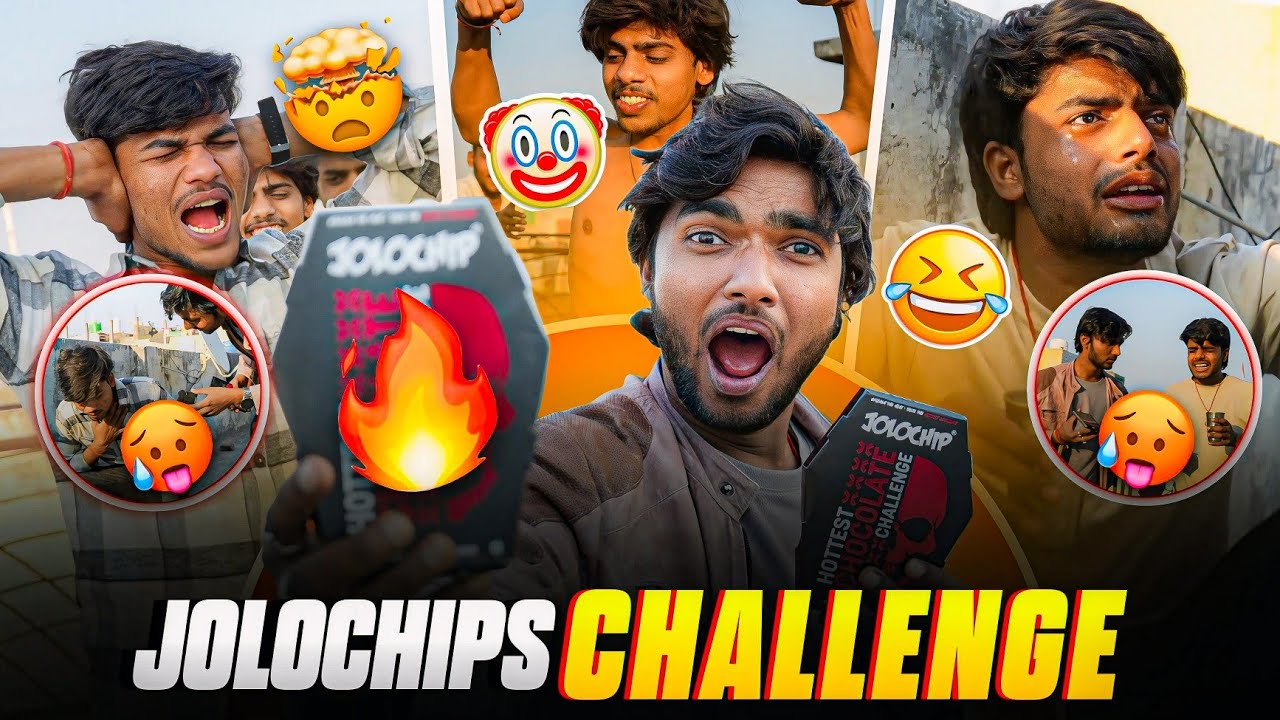 Jolochips Challenge🤮 || Guddu Challenge