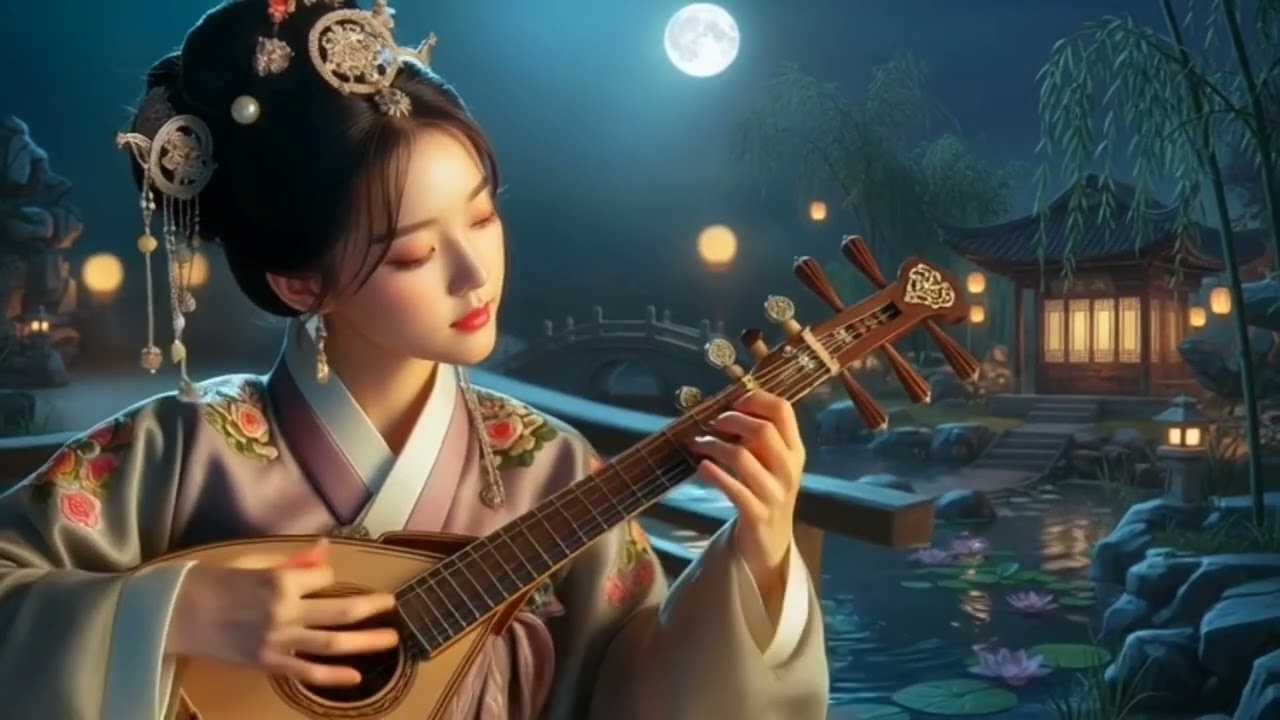 I'm play mandolin music 