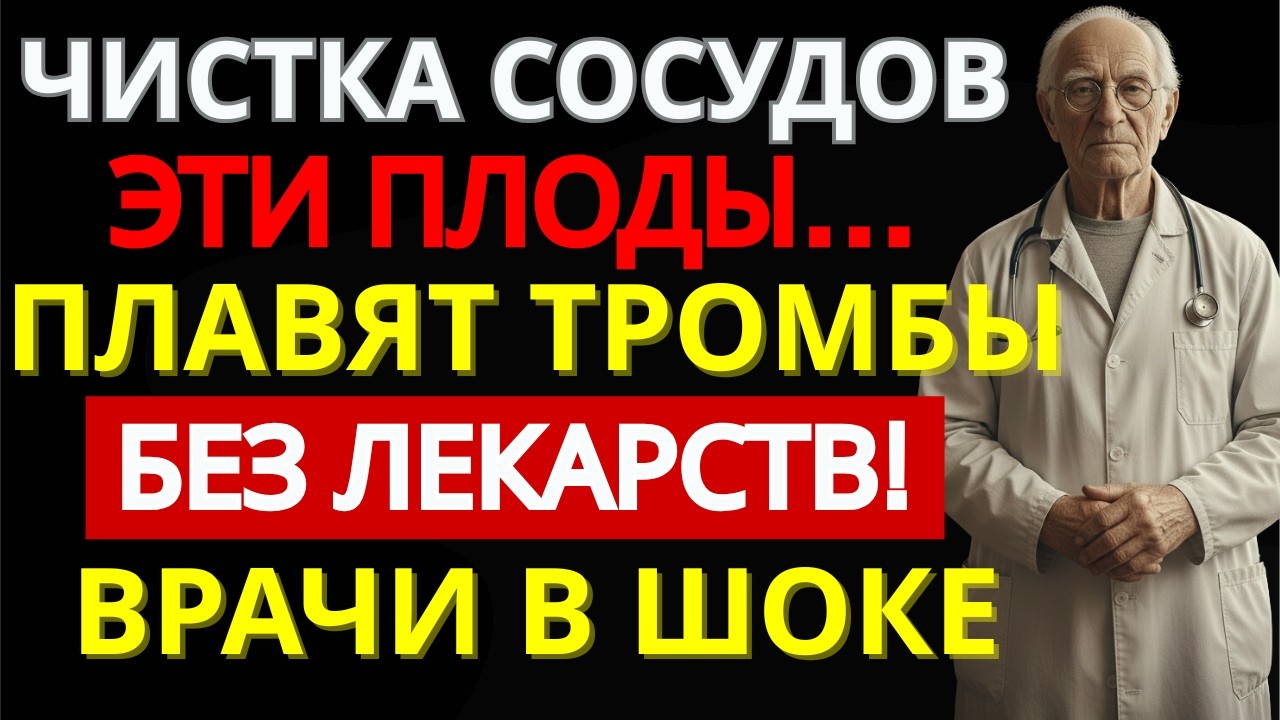 7 Фруктов, Которые Разжижают Кровь и Предотвращают Тромбы После 50 | ДОМАШНИЙ ДОКТОР