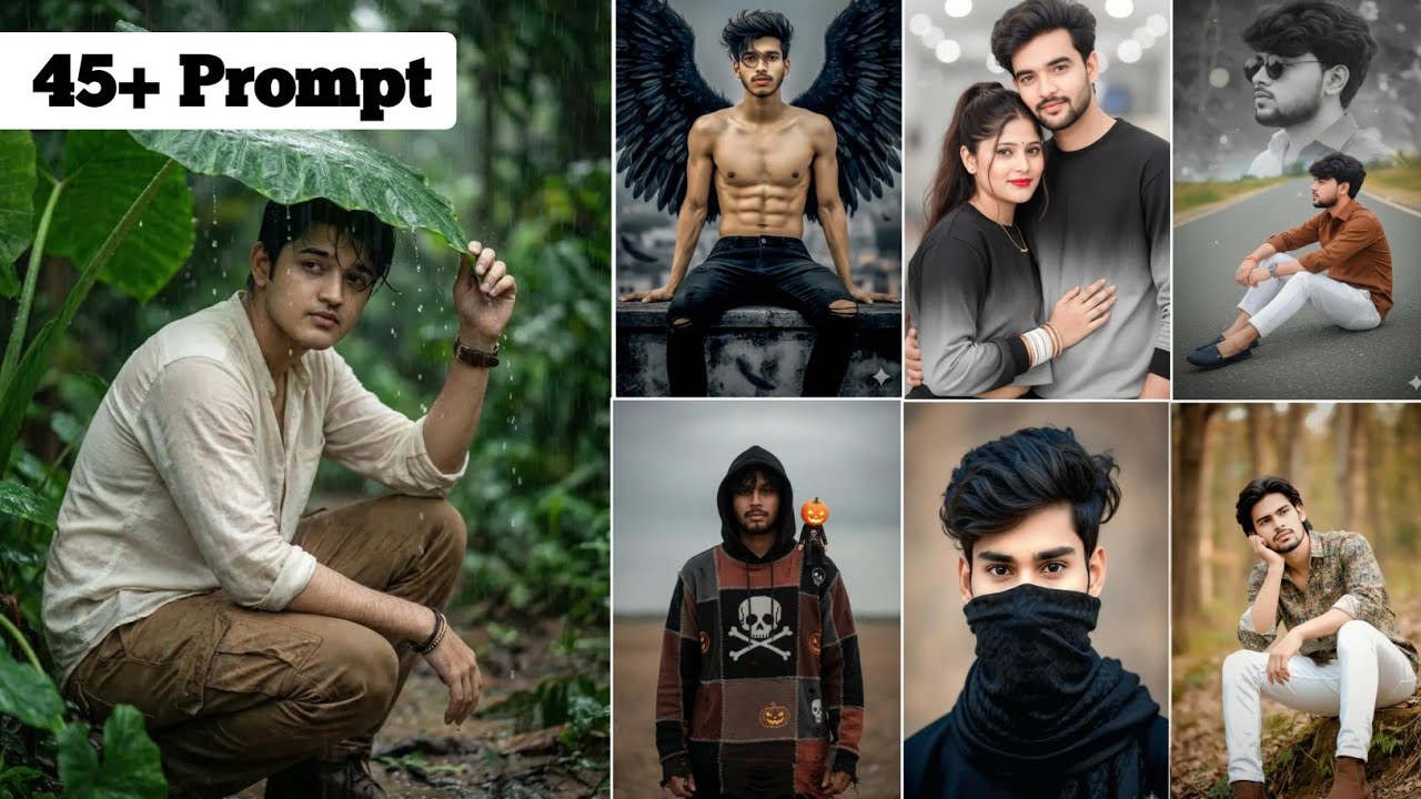 NEW 45+ INSTAGRAM AI IMAGES EDITING PROMPT 📸 || SUPER BOYS TRENDING PROMPT 
