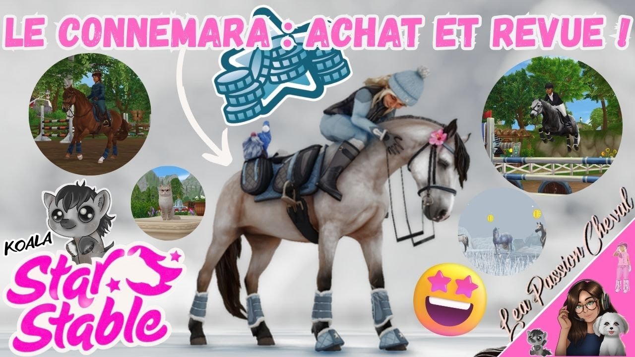 [MAJ] LE CONNEMARA🩵✨Achat et Revue🐎PONEY BANGER👌| STAR STABLE ONLINE
