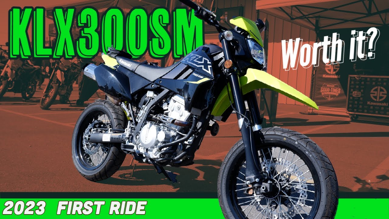 2023 Kawasaki KLX300SM - First Ride
