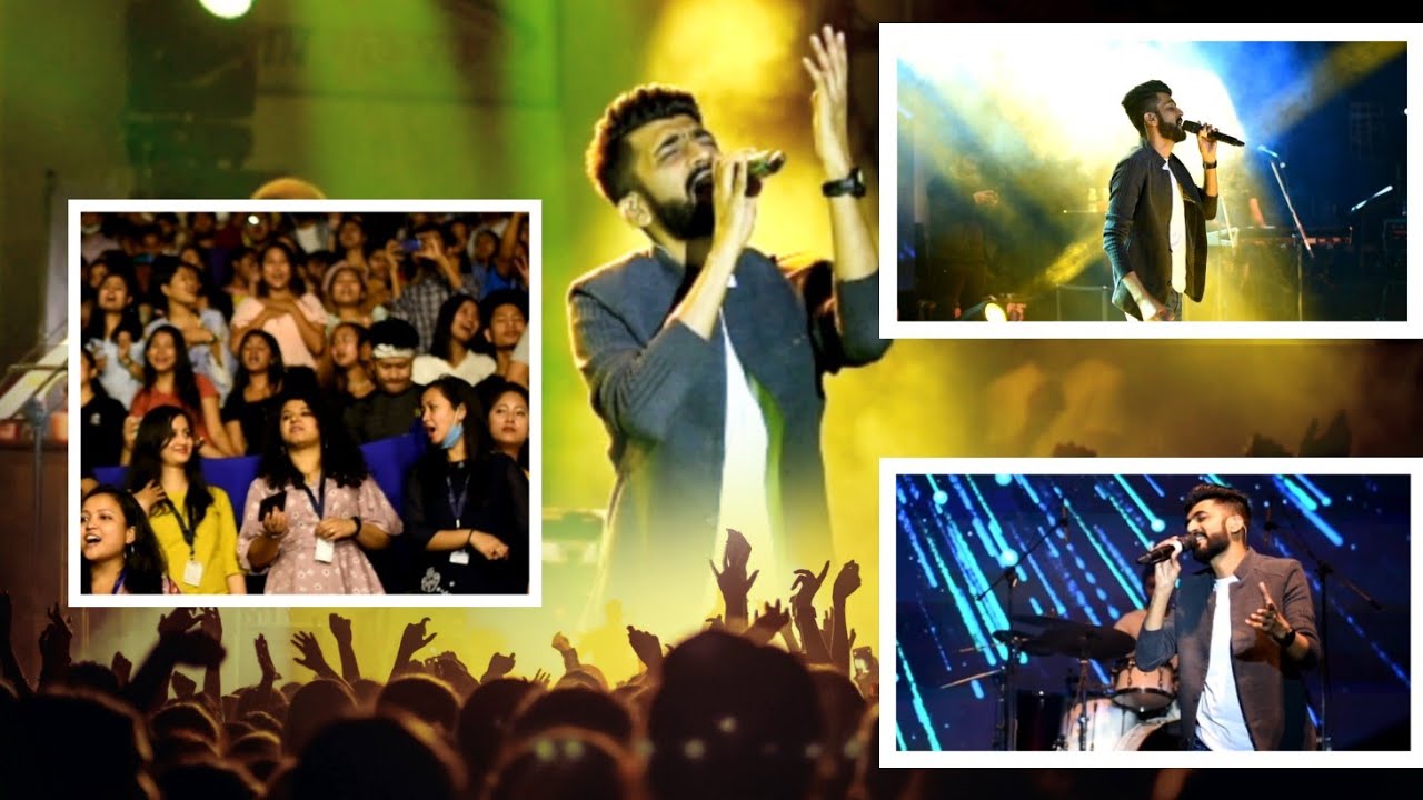 Mohammad Irfan Live performance @ATTITUDE 2k21⚡ FULL SHOW🔥#college fest #assam down town University🏬