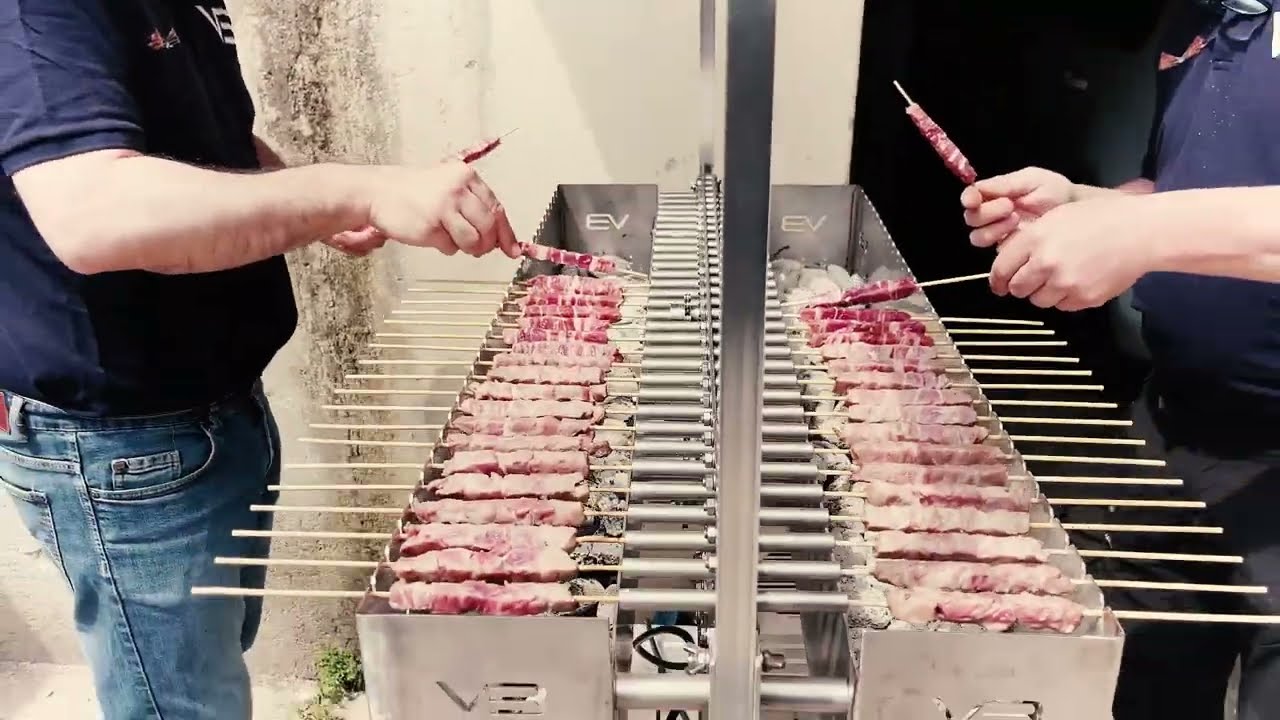 VB Griglia arrosticini 2.0 fai date