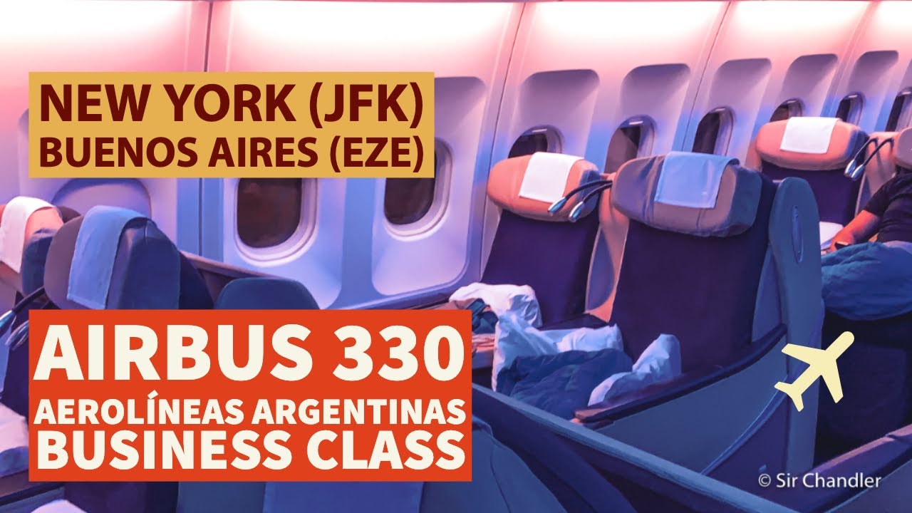 New York Buenos Aires - Airbus 330 - Aerolíneas Argentinas - Business