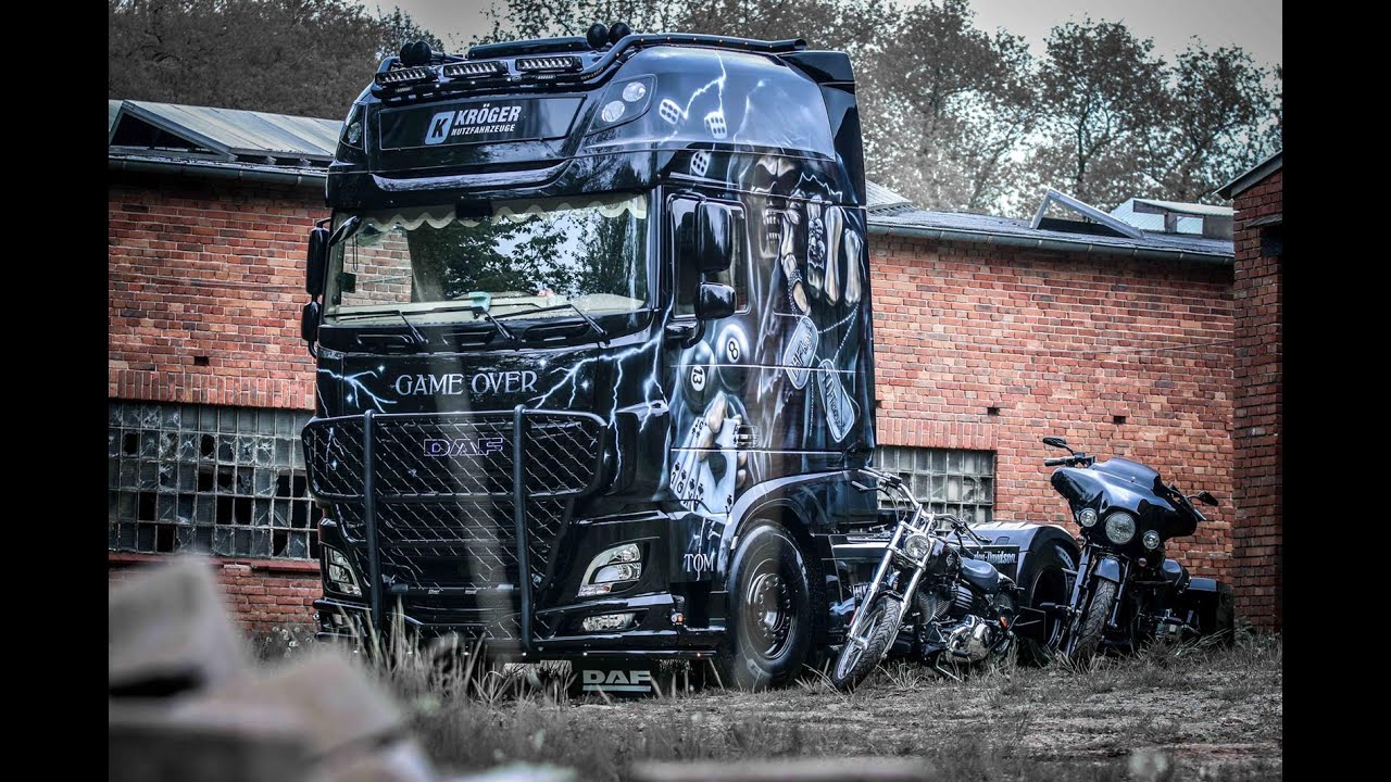 KRÖGER DAF - Der Totenkopf | DAF XF 530 FT | TD Transporte
