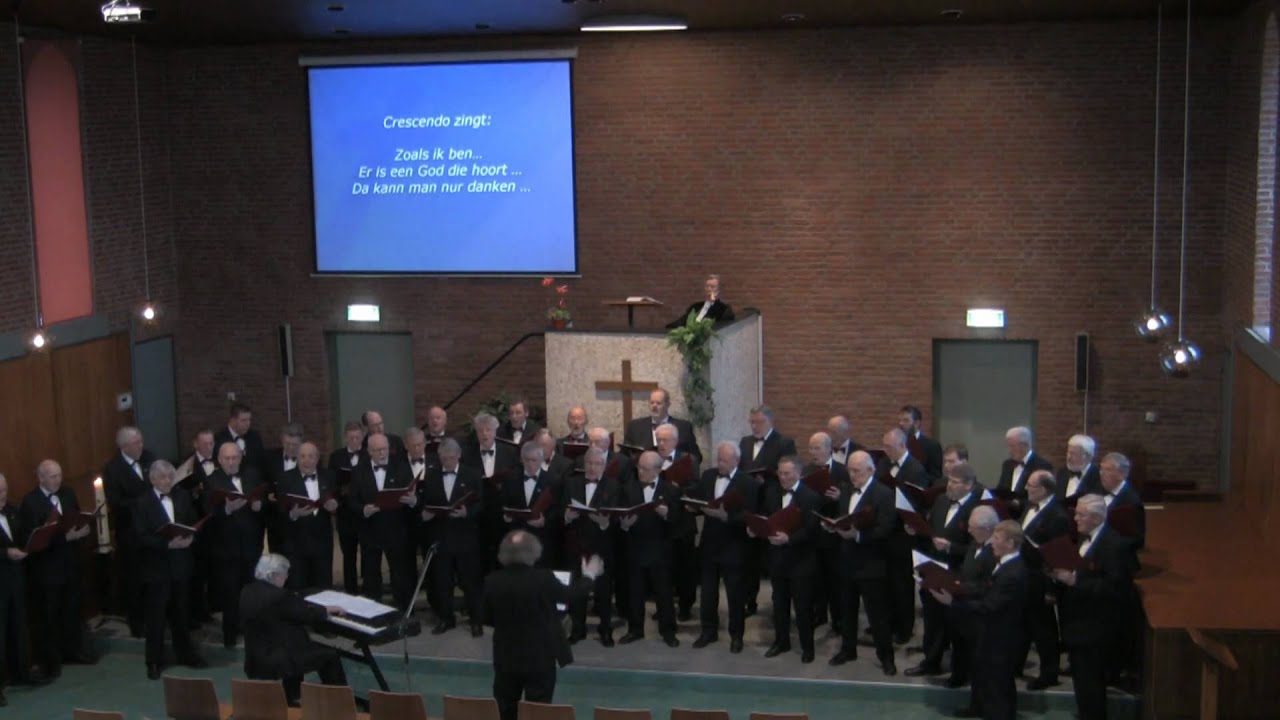Christelijk Mannenkoor Crescendo - Zoals ik ben