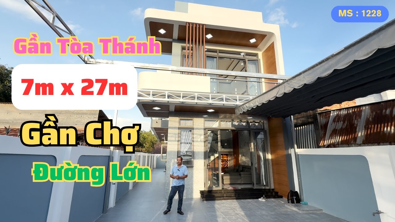Hàng Hiếm Có 1 Không 2 Căn Nhà Lầu Gần Tòa Thánh Giá Rẻ Bất Ngờ | Mua Bán Nhà Đất Tây Ninh 1228N