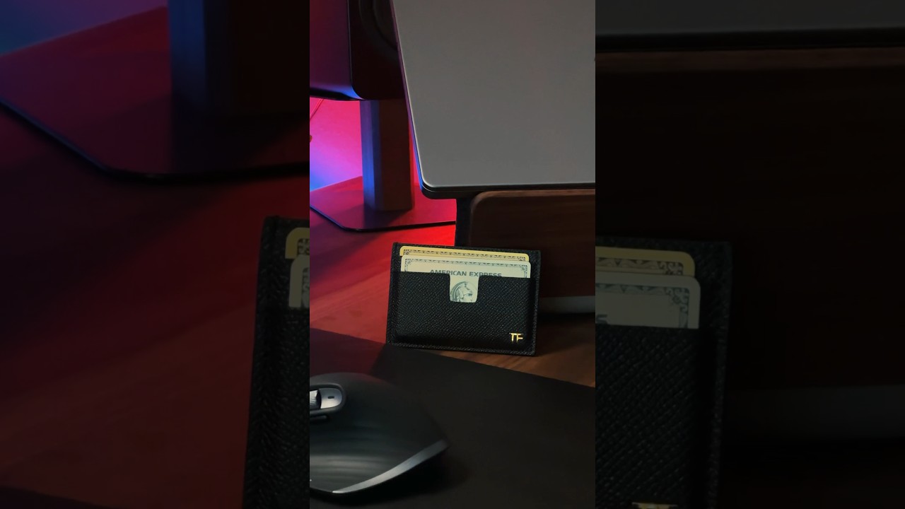 Small Grain Leather Classic Cardholder by Tom Ford!👌🏽