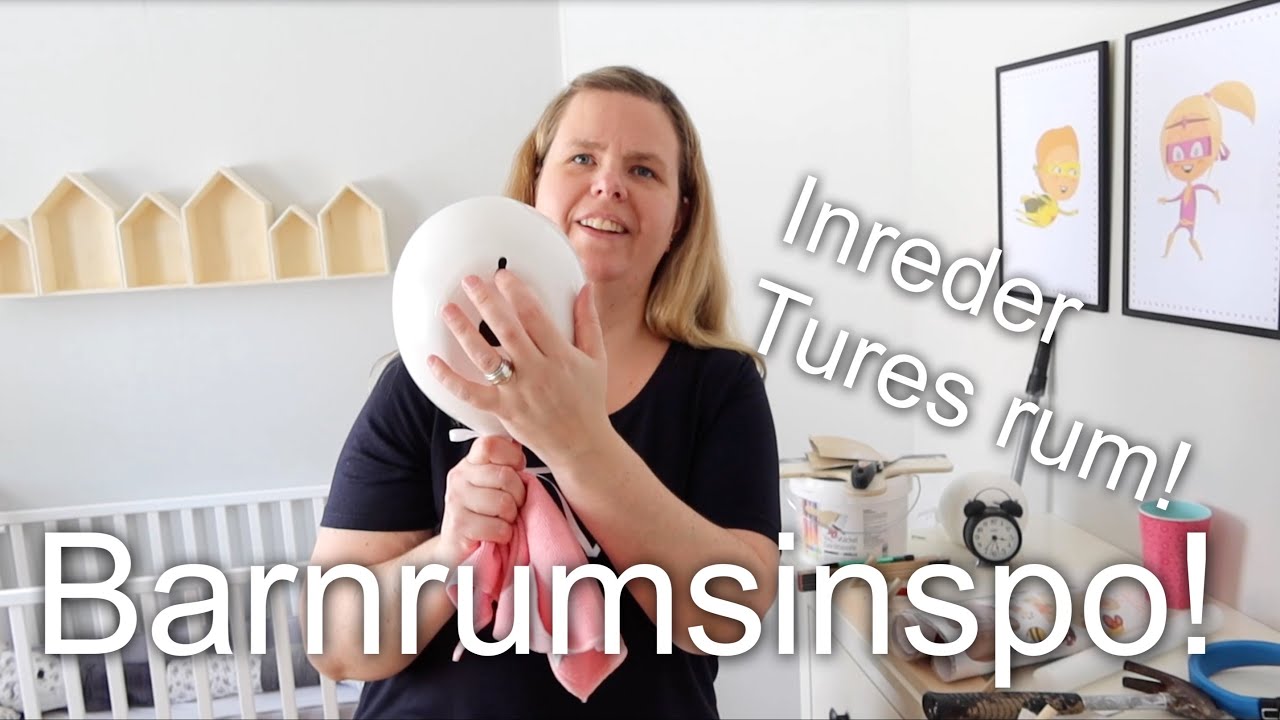 Vlogg 205 - Fixar klart barnrummet!