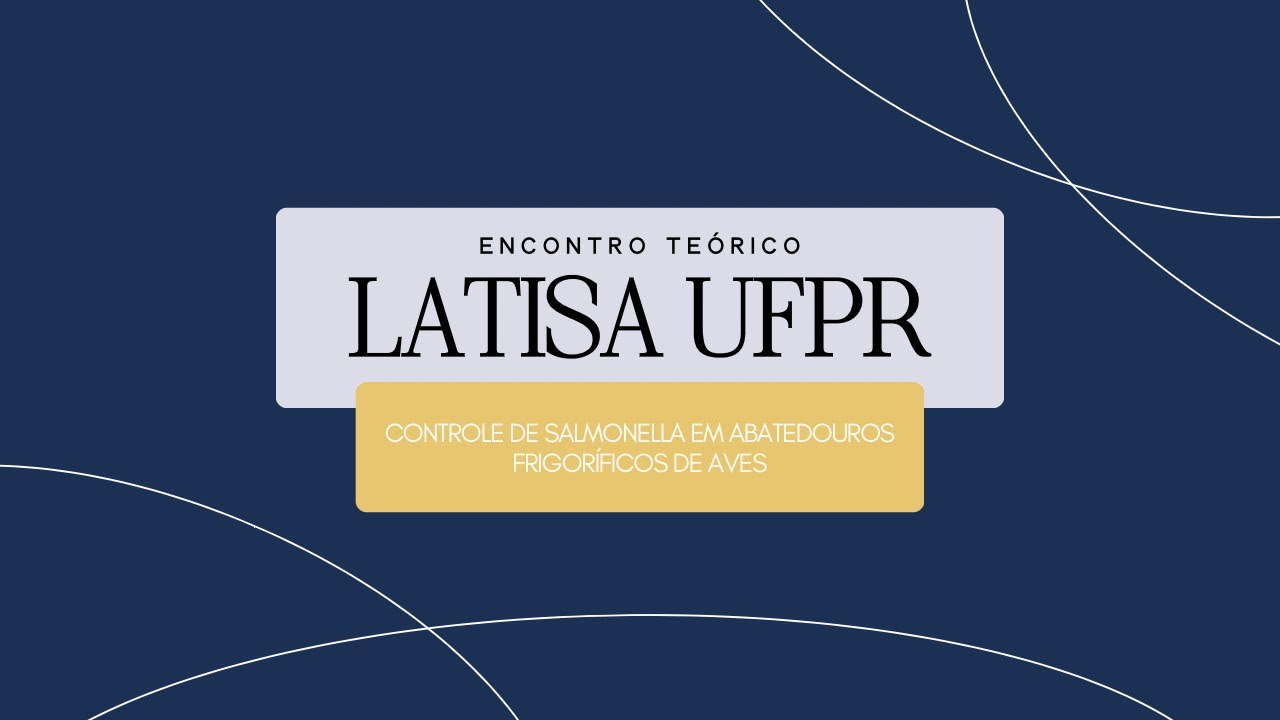 Controle de Salmonella em Abatedouros Frigoríficos de Aves - Prof. Julia Arantes Galvão