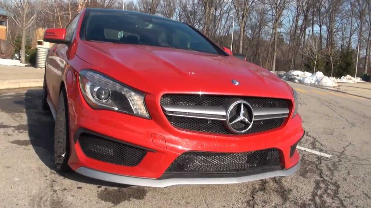 Mercedes CLA 45 AMG sound interior and exterior CLA-Class AMG - Autogef&uuml;hl Autoblog