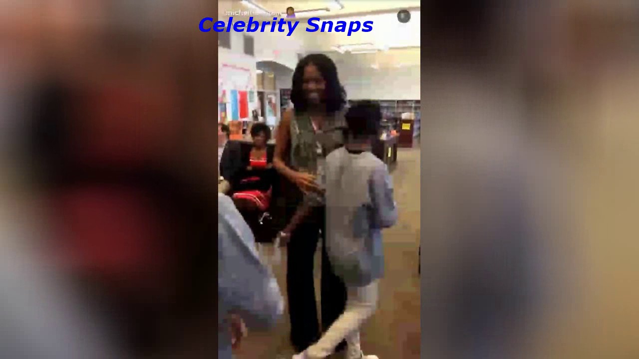 Michelle Obama Snapchat Stories March 8th 2017 | Celebrity Snaps