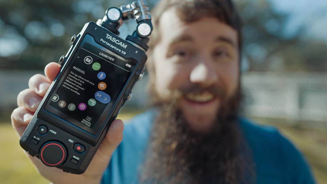 Tascam X8 — лучший аудиорекордер для свадебной съёмки (обзор)