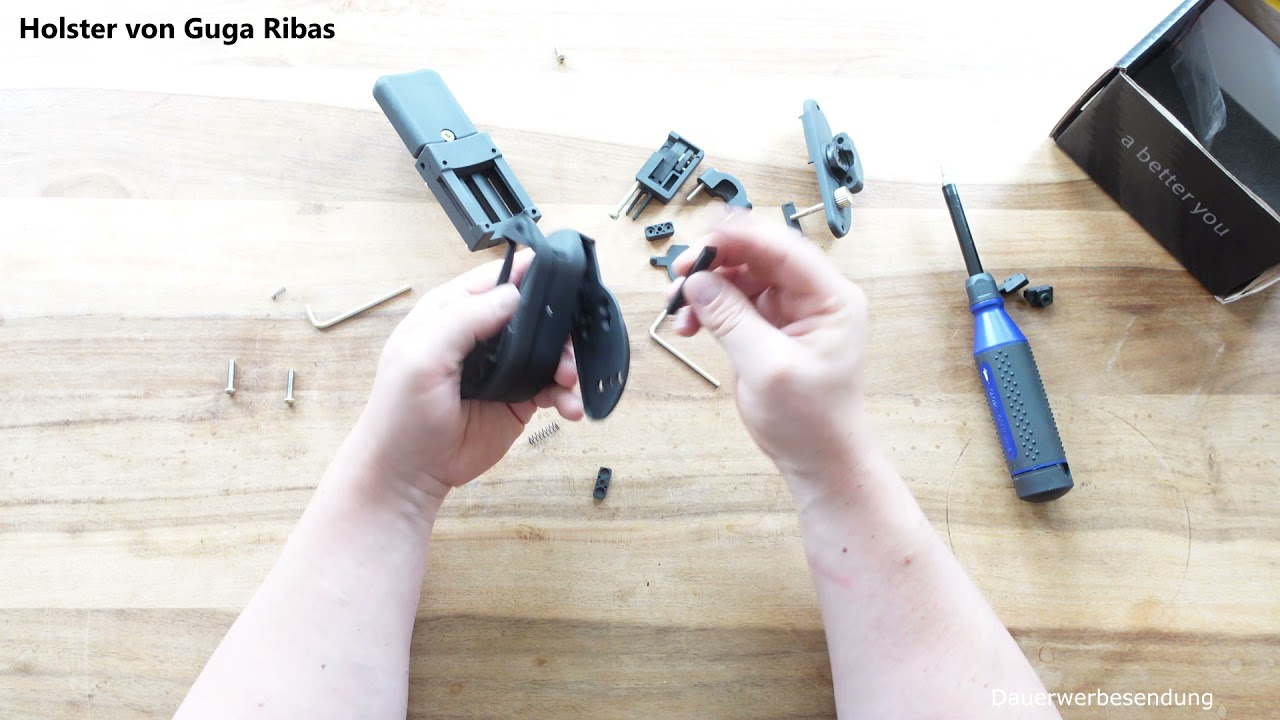 Vorstellung Universalholster von Guga Ribas