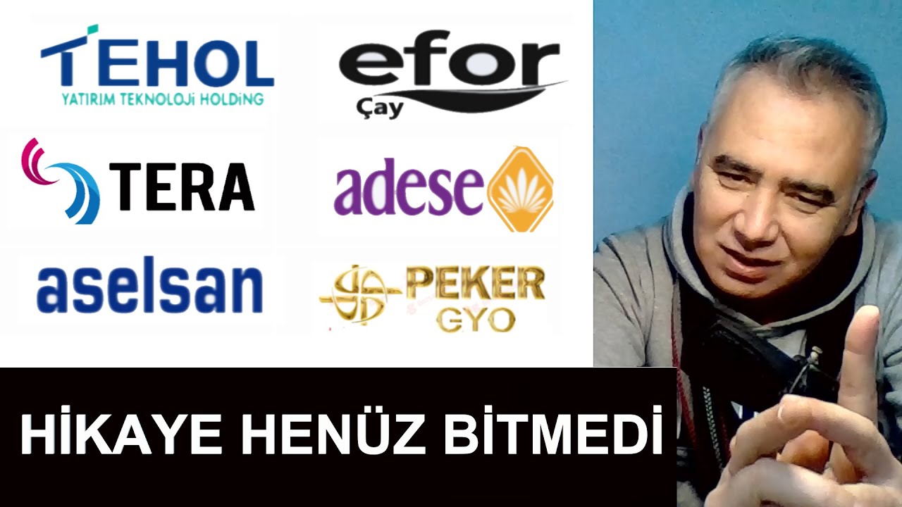 Tehol - Adese - Aselsan - Tera Yatırım - Efor Yatırım - Peker Gyo Hisse Yorum - Borsa İstanbul