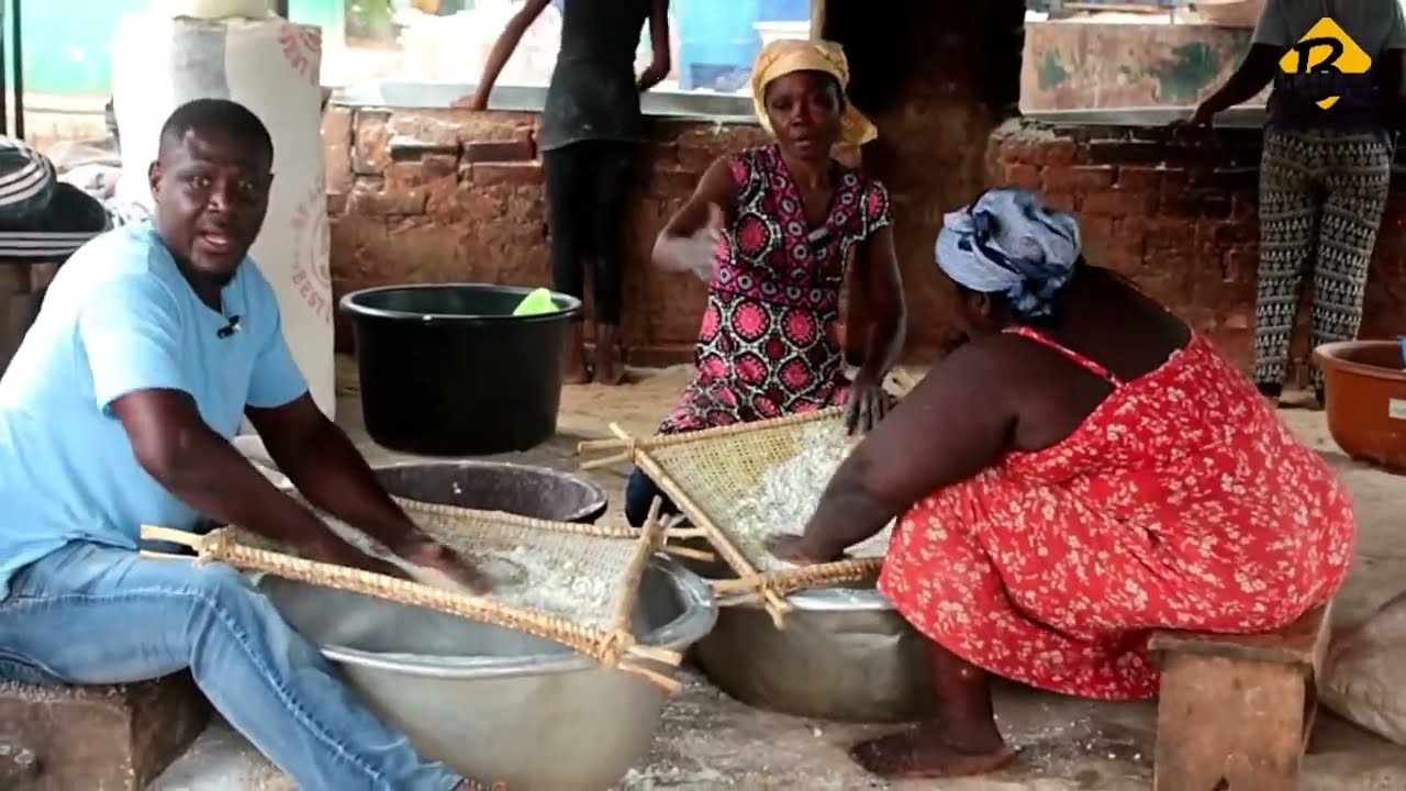 This Is How Authentic Gari Is Produced In Ghana