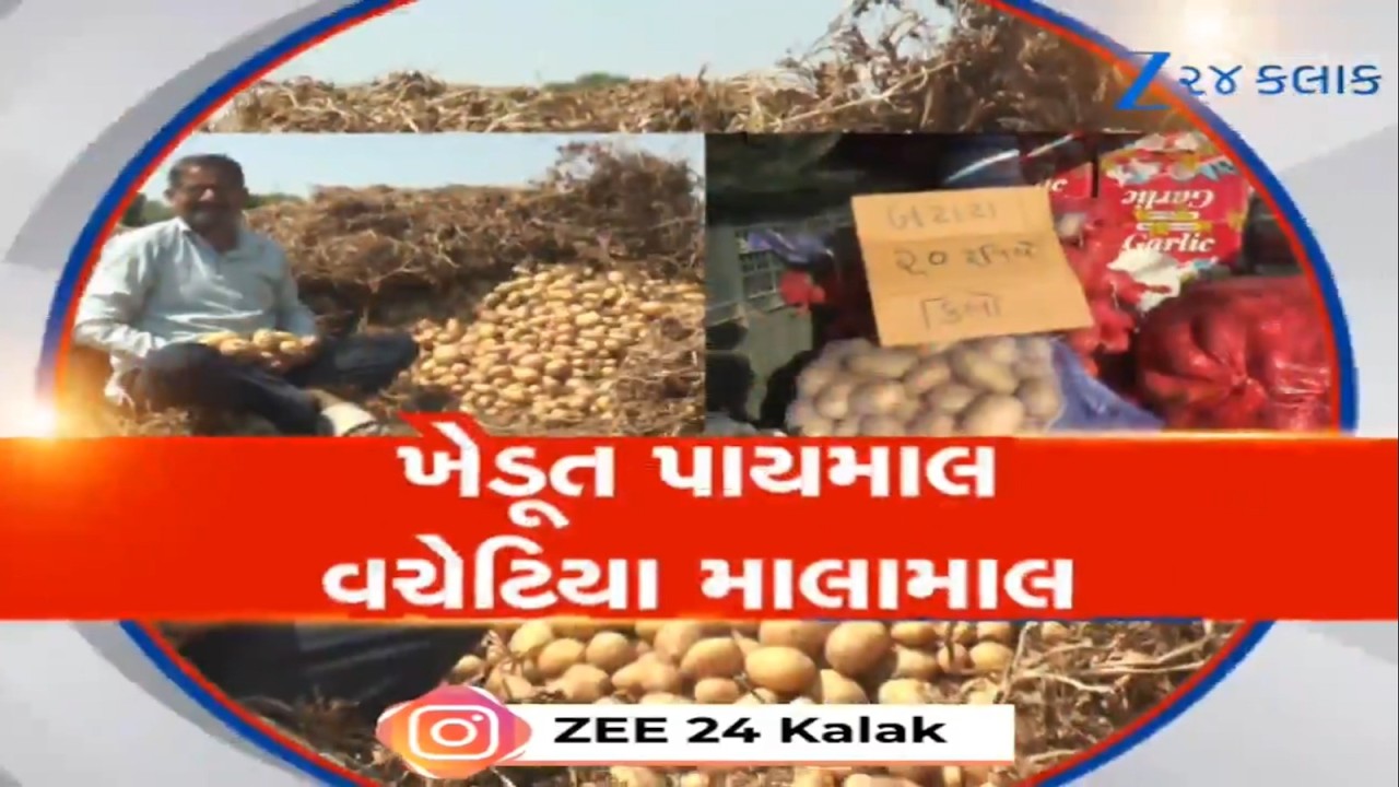 Banaskantha: બટાકામાં બેઠી માઠી દશા! ખેડૂત પાયામાલ, વચેટિયા માલામાલ, મબલખ ઉત્પાદન પણ ભાવ તળિયે બેઠા