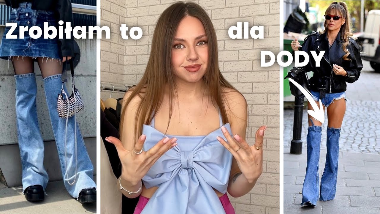 Jak zrobić jeansowe zakolanówki | DODA