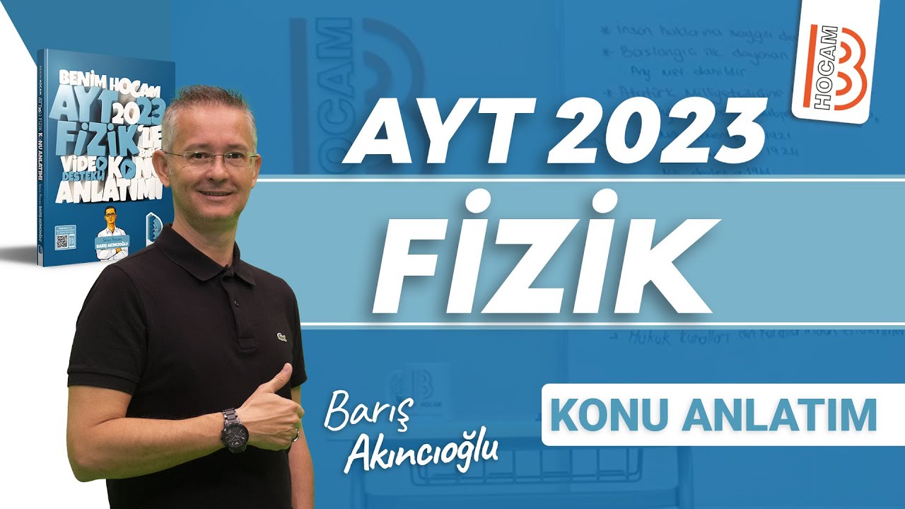 4) AYT Fizik - Kesişen Kuvvetlerin Dengesi Soru Çözümü - Barış AKINCIOĞLU (2023)