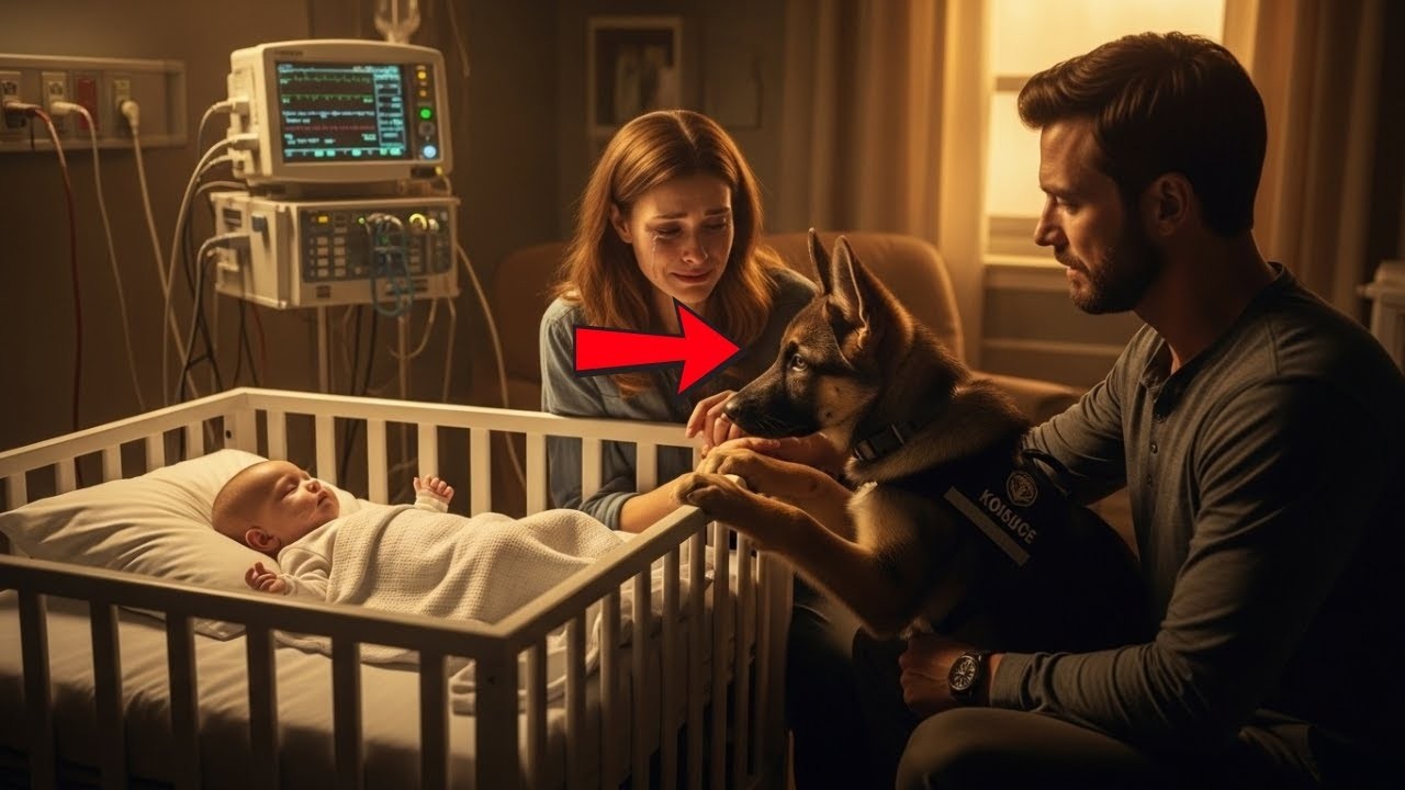 6 Month Old Paralyzed Baby Met a Retired Police Dog — What Happened Next Will Leave You in Tears!