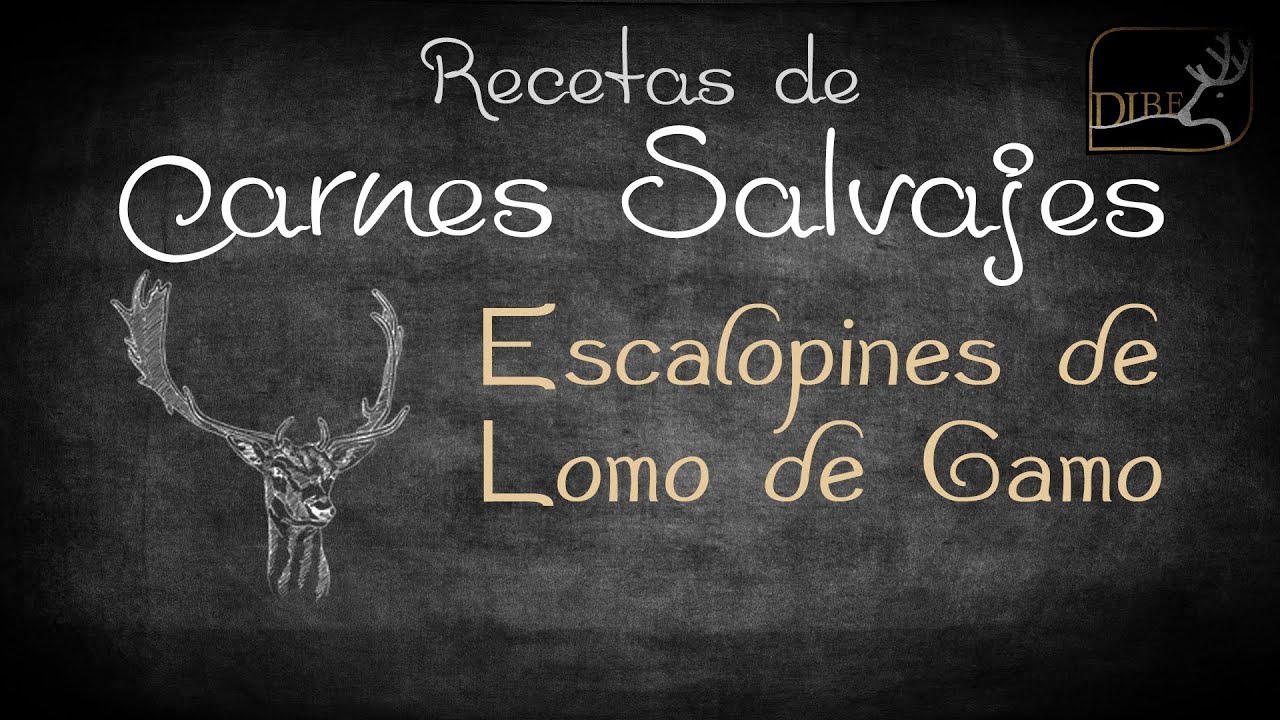 Recetas de Carnes Salvajes - Cocinando con Juan Rubiales - Escalopines de Lomo de Gamo