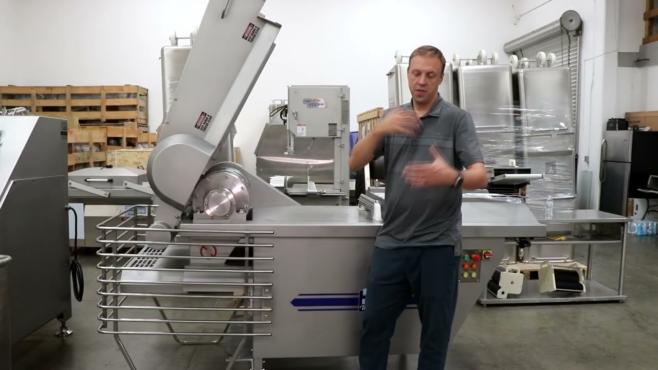 Thompson Machinery Frozen Block Flaker | High-Performance Meat Processing Equipment