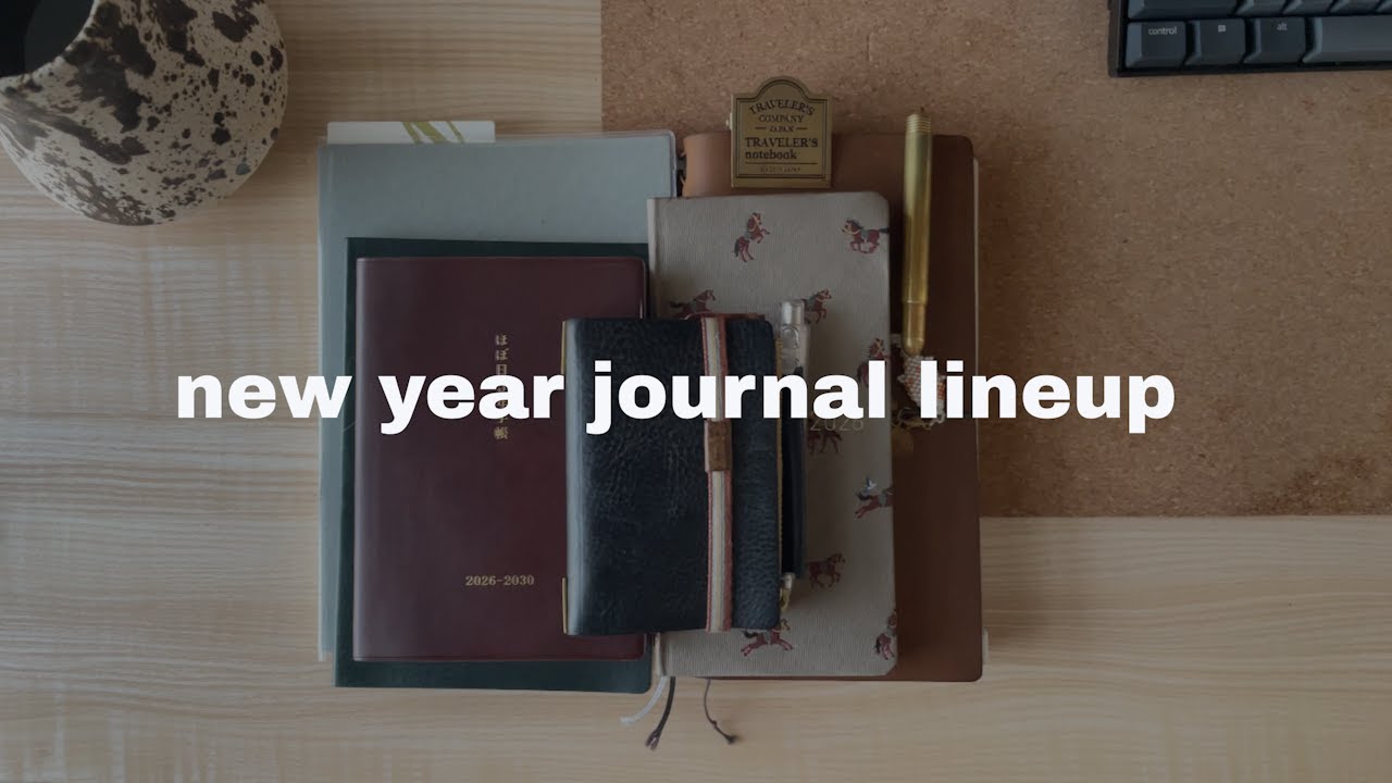 2026 Journal Lineup | Hobonichi, Traveler's, Take a Note
