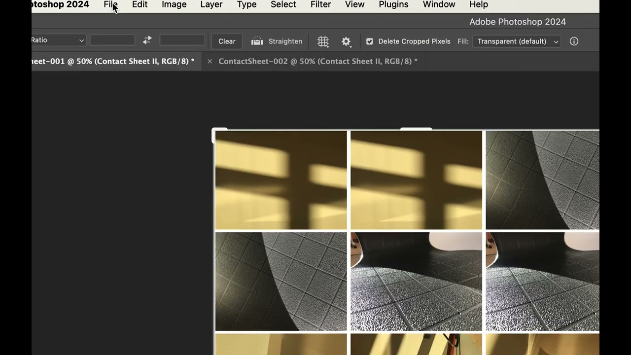Making a Contact Sheet in Adobe Bridge/Photoshop (detailed - updated 2024)