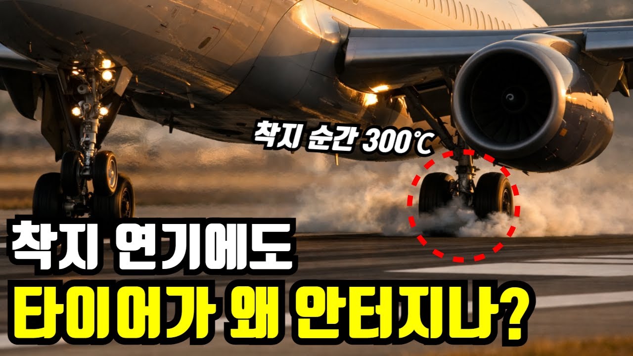 브레이크 과열에도 안 터지는 바퀴의 비밀