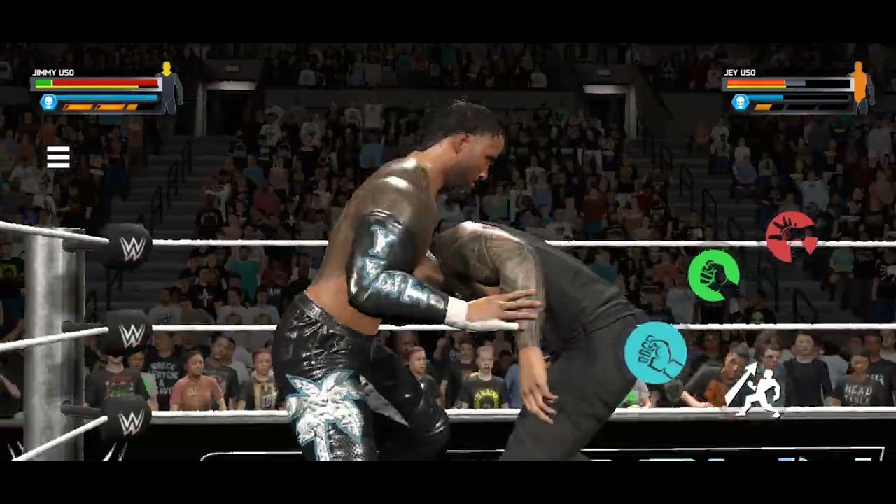 Brother vs Brother...Jey Uso vs Jimmy Uso WWE2K25 NETFLIX