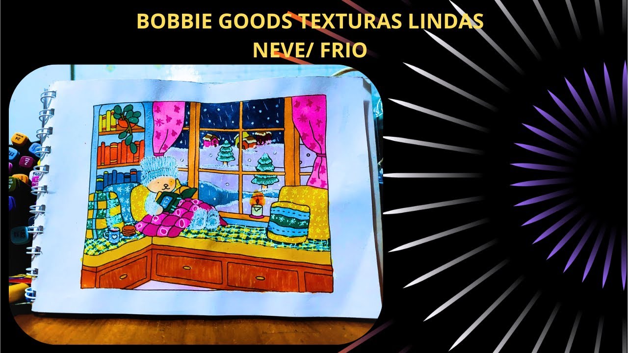 Bobbie Goods Textura neve passo a passo #texturasbobbiegoods #como fazer  #viral