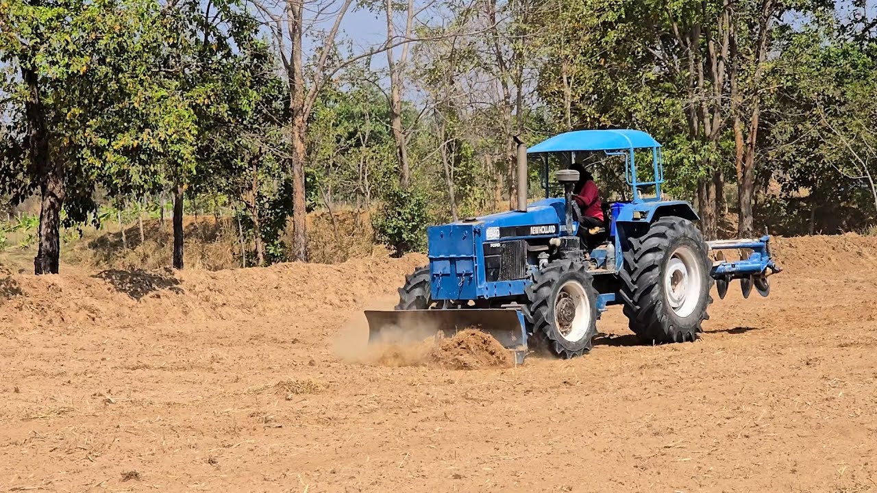 NEW HOLLAND 6640สองเพลา สุดยอดฝีมือทีมงานจากร้อยเอ็ด