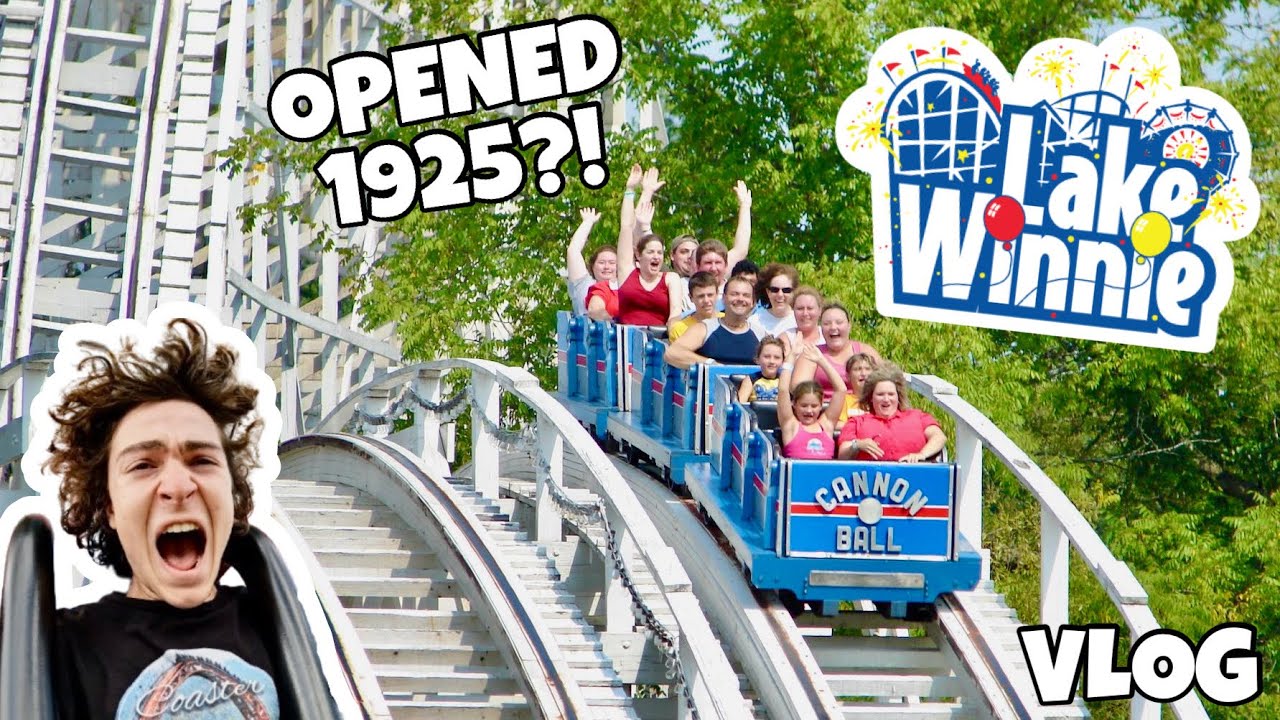 Visiting the Southeast’s OLDEST Theme Park?! Lake Winnepesaukah - Rossville, Georgia | VLOG [2025]