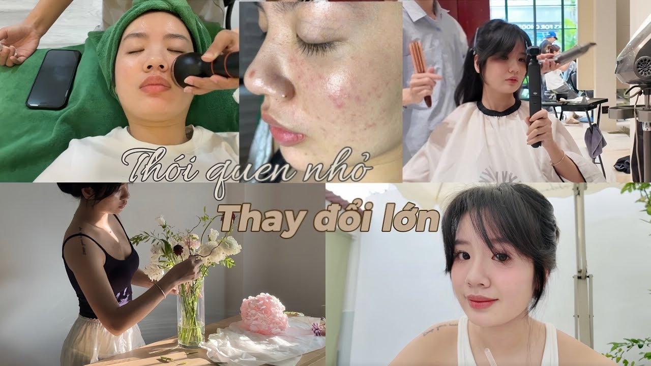 Những thói quen nhỏ hỗ trợ quá trình Ly điều trị mụn / Chuyện làm đẹp / Cắt tóc / Làm da˚⊹♡ 