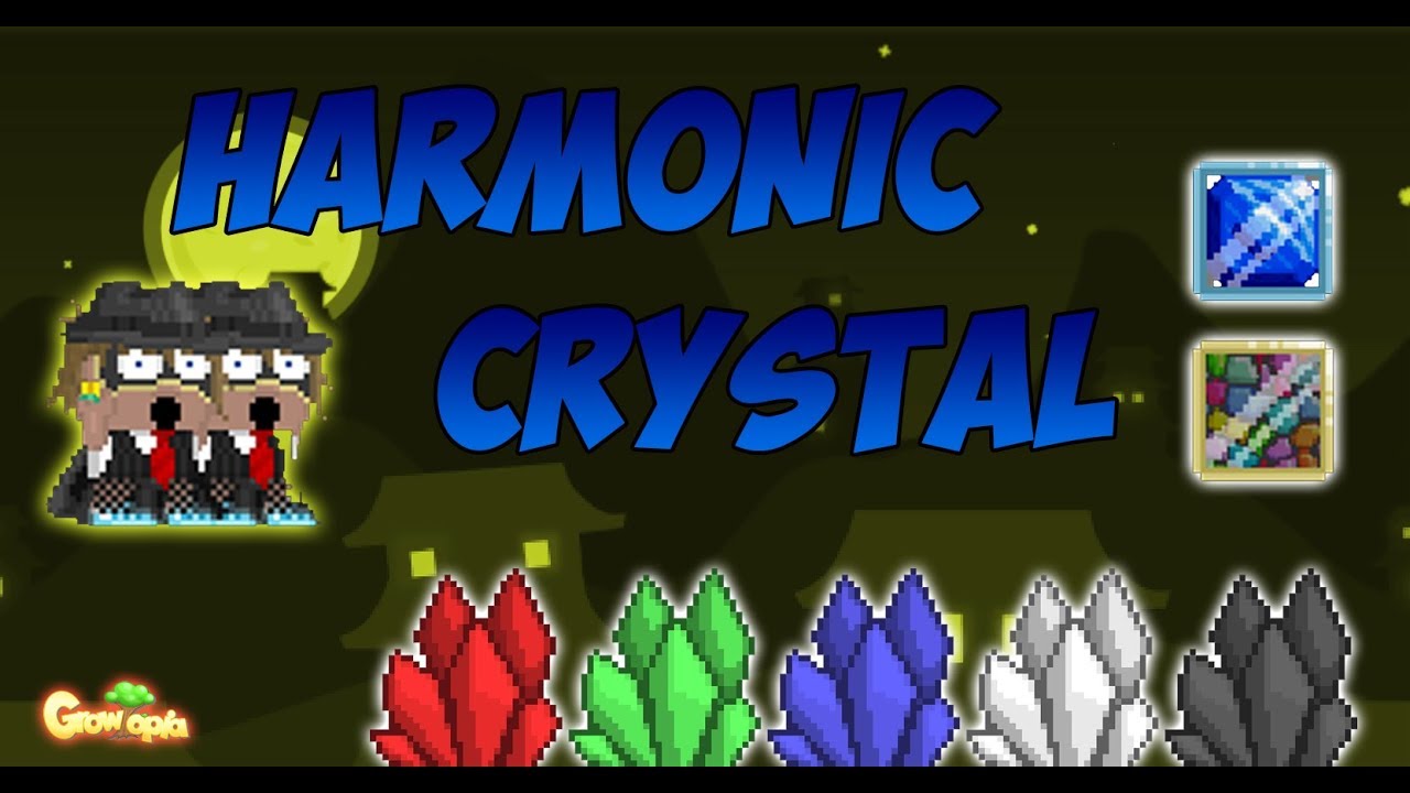 Harmonic Crystal ( Shatter Crystal ) Nasıl Yapılır ? - Growtopia