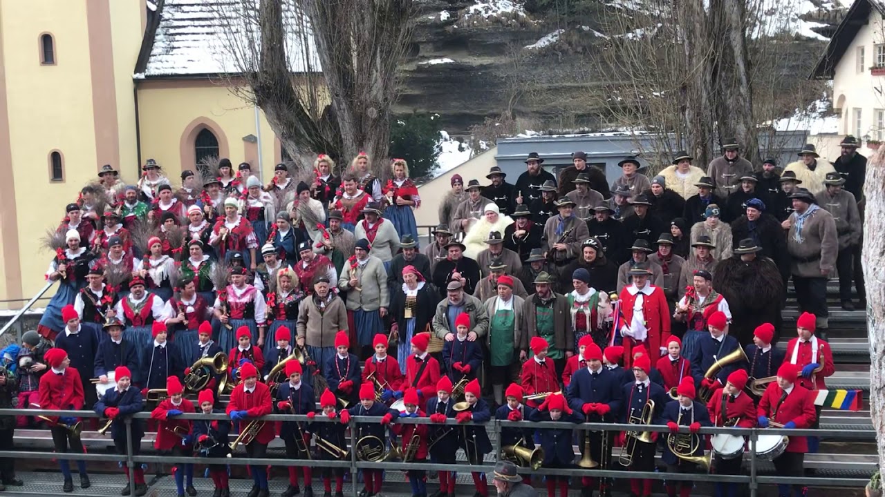 Imster Schemenlauf Montag 10.02.2020 wilde Fasnacht
