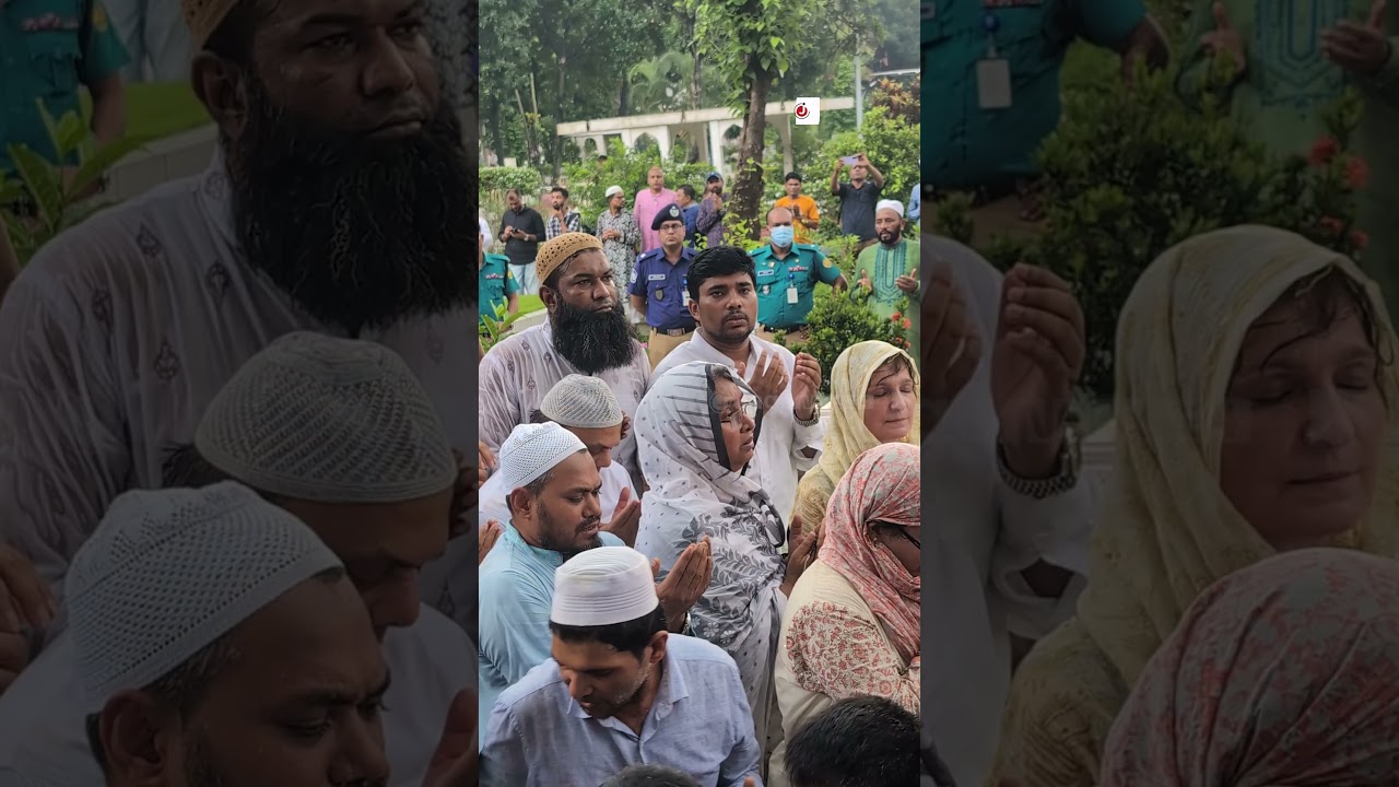 স্বামীর দা'ফন মোনাজাতে কান্নায় ভেঙে পড়লেন দীপু মনি | Dipu Moni | Jago News