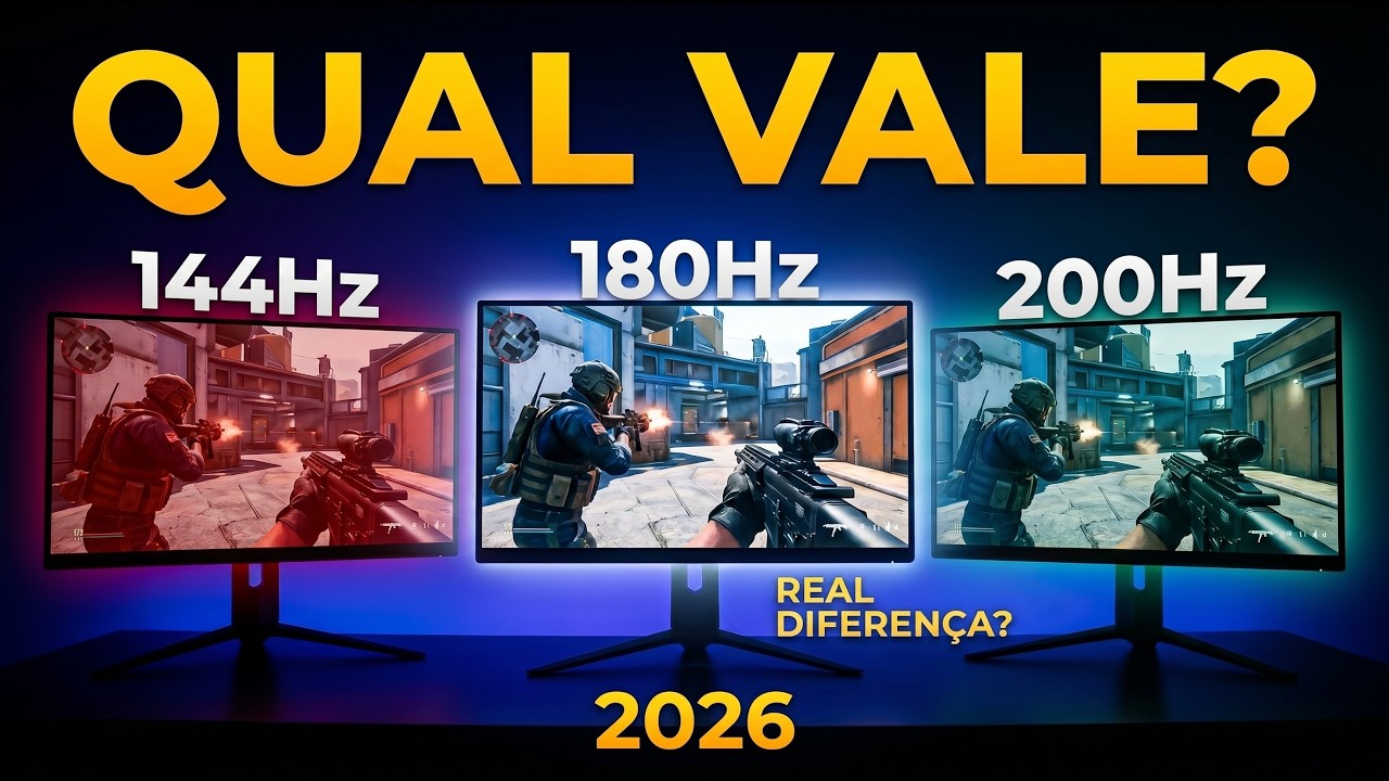 Monitores em 2026: O Que Realmente Compensa Comprar