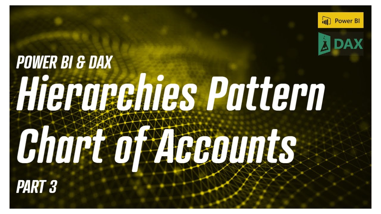 PowerBI и DAX — иерархии планов счетов