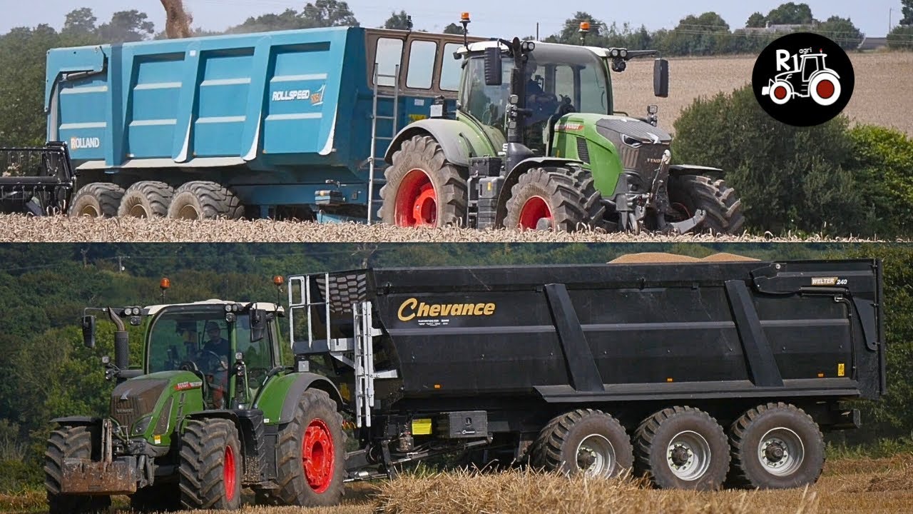 DUEL DE REMORQUES POUR CETTE MOISSON 2025! FENDT 728 724 ROLLSPEED 8851 CHEVANCE WELTER 240