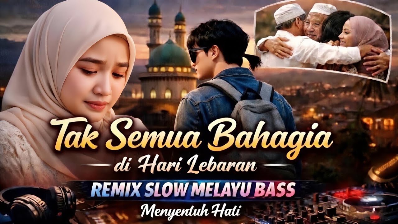 Tak Semua Bahagia di Hari Lebaran – Remix Slow Melayu Bass Menyentuh Hati