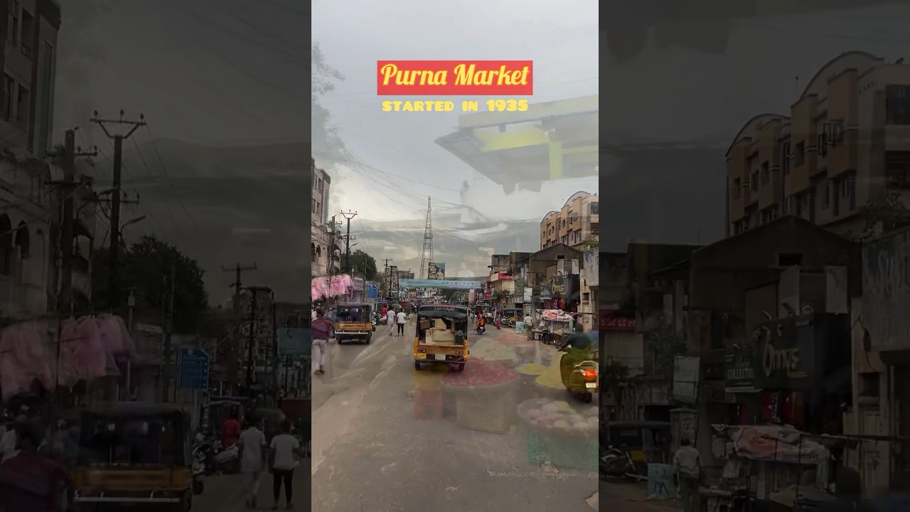 Purna Market in Vizag #shorts #youtube #vizag