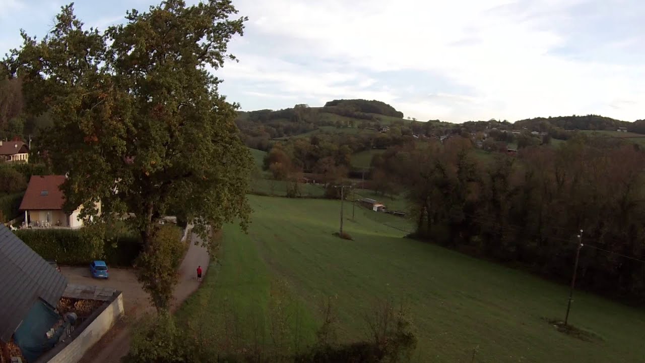 test gopro en vol FPV sur blade 350QX a Vaulx