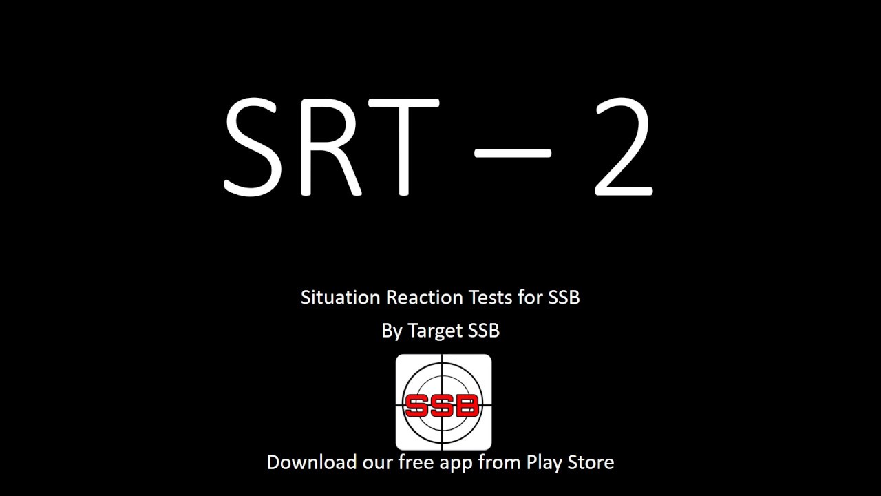 SRT Self practice SET-2