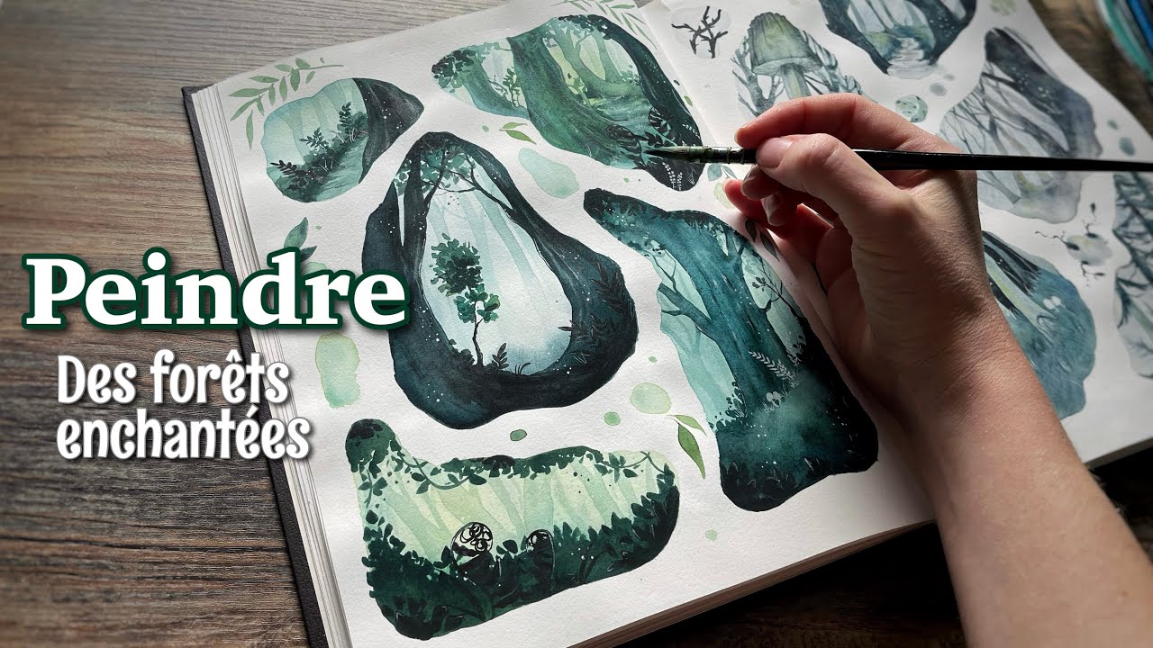 Peindre des forêts enchantées