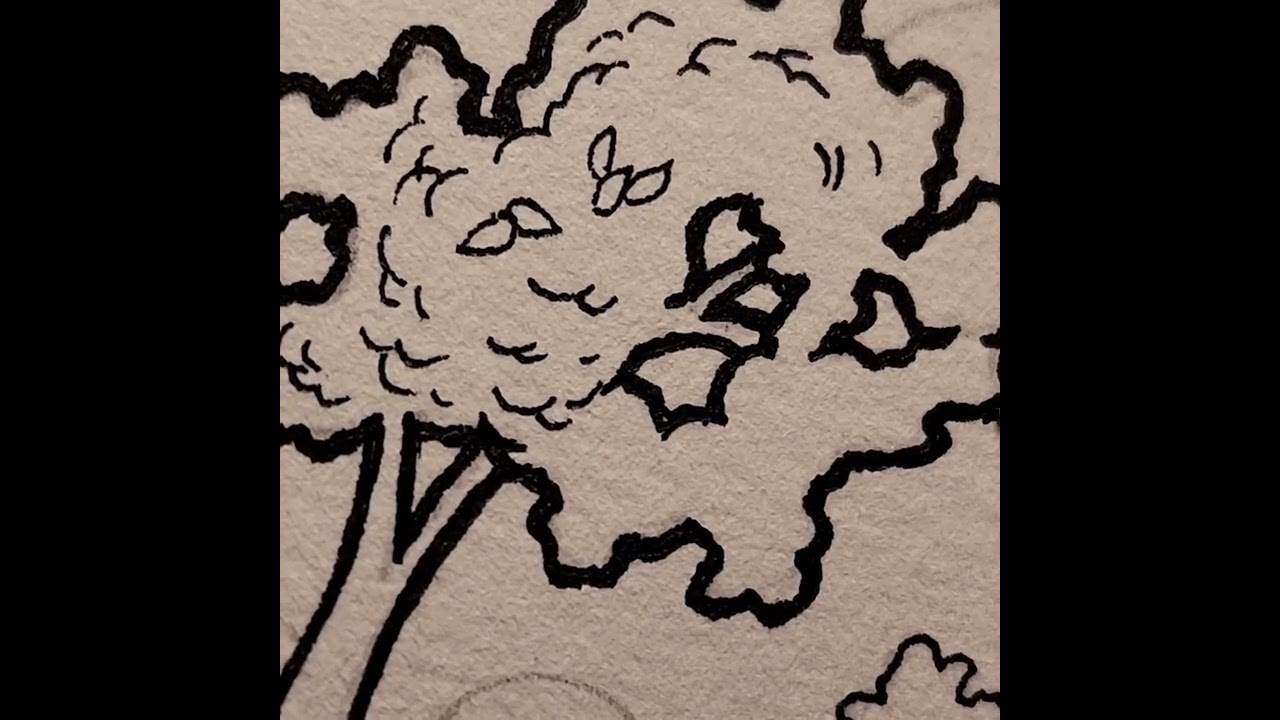 Tree Landscape - Line work (session 6)