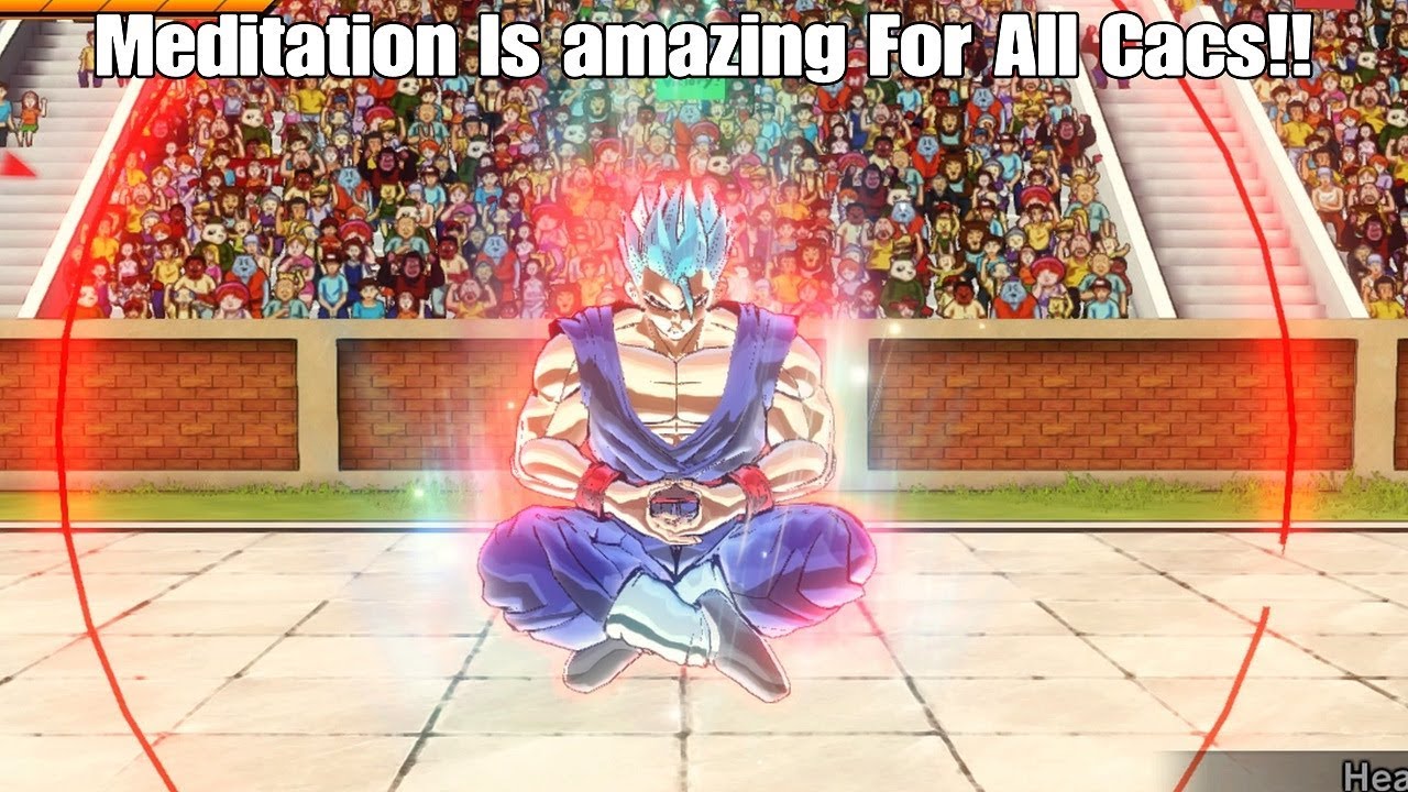 Медитация в Xenoverse 2 очень полезна и, возможно, OP!?? Супер Сайян Блю становится божественным!