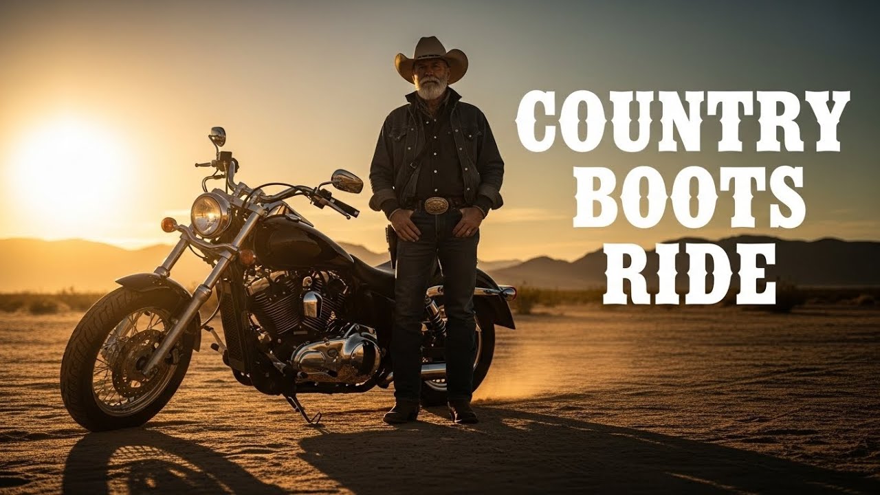 Cinematic Country Music Ride — Open Road Journey 🏍️ Feel Every Mile